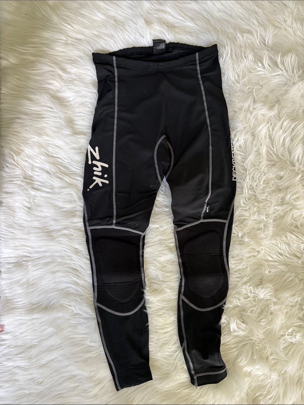 Zhik Black Padded Performance Leggings